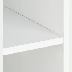 Etagère 2 cases en bois - blanc