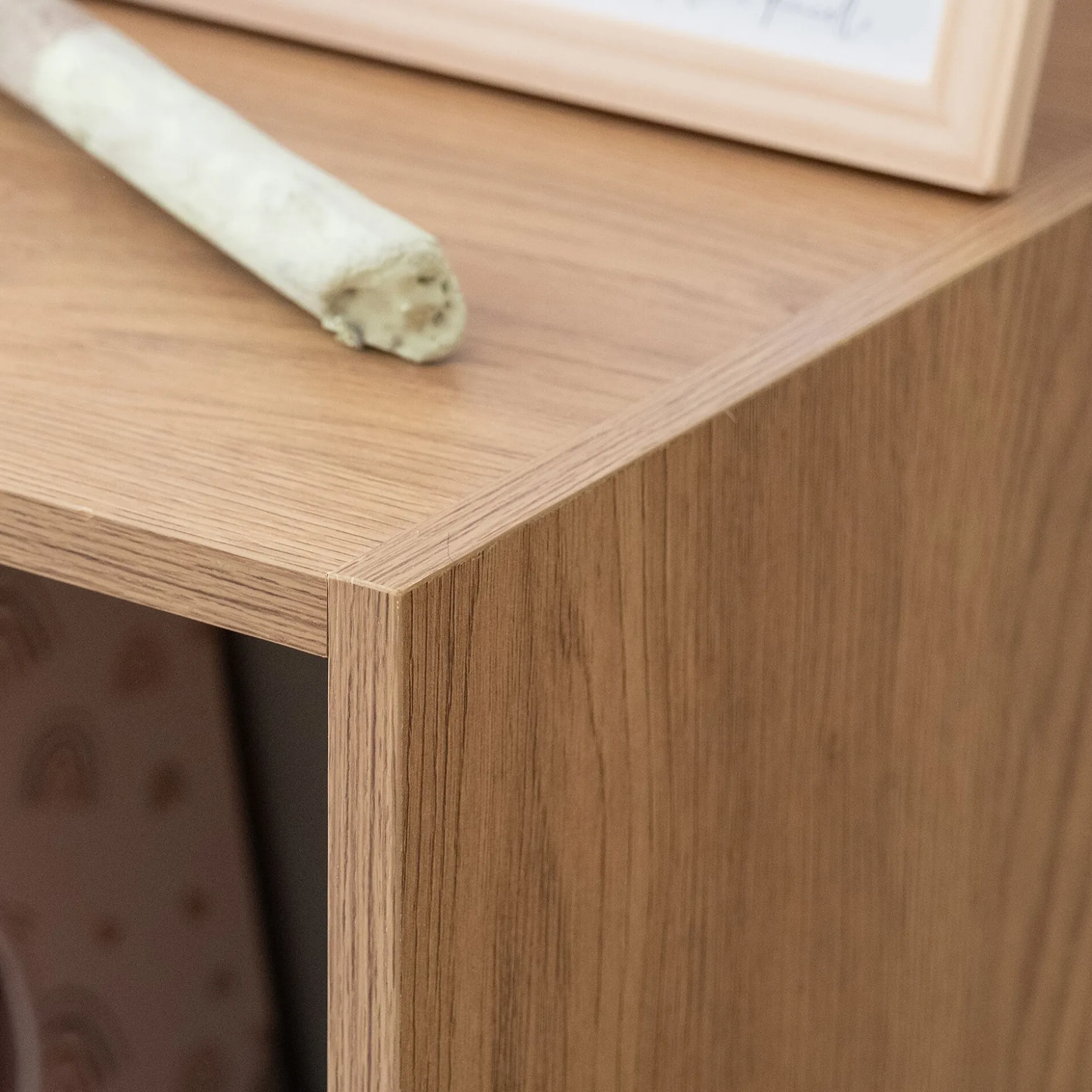 Etagère 3 cases en bois - bois clair