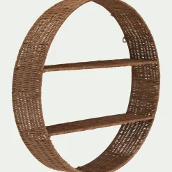 Etagère murale en rotin D55xP12cm - naturel