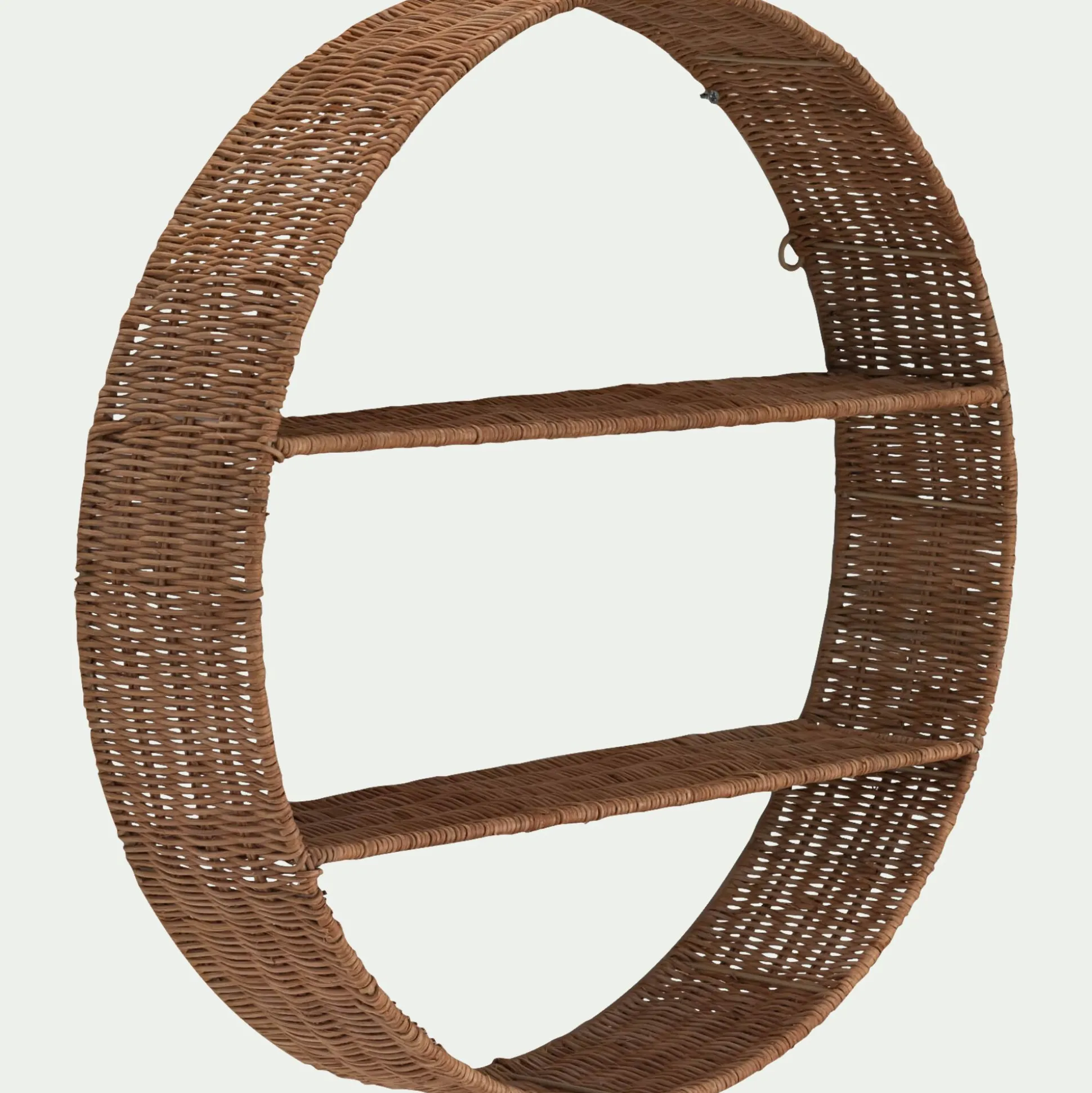 Etagère murale en rotin D55xP12cm - naturel