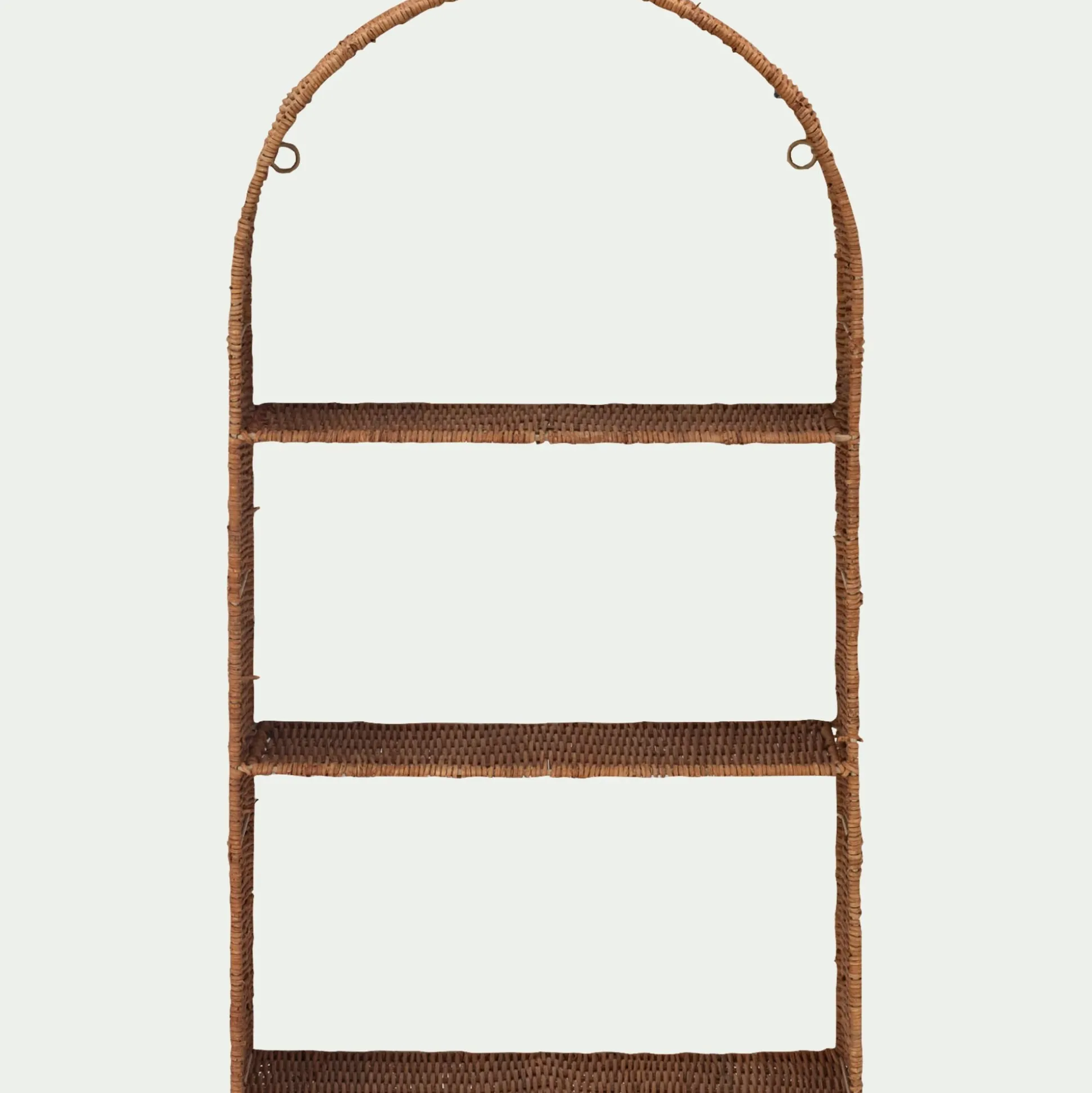 Etagère murale en rotin L40xH72cm - naturel