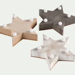 Etoile à poser à LED - blanc