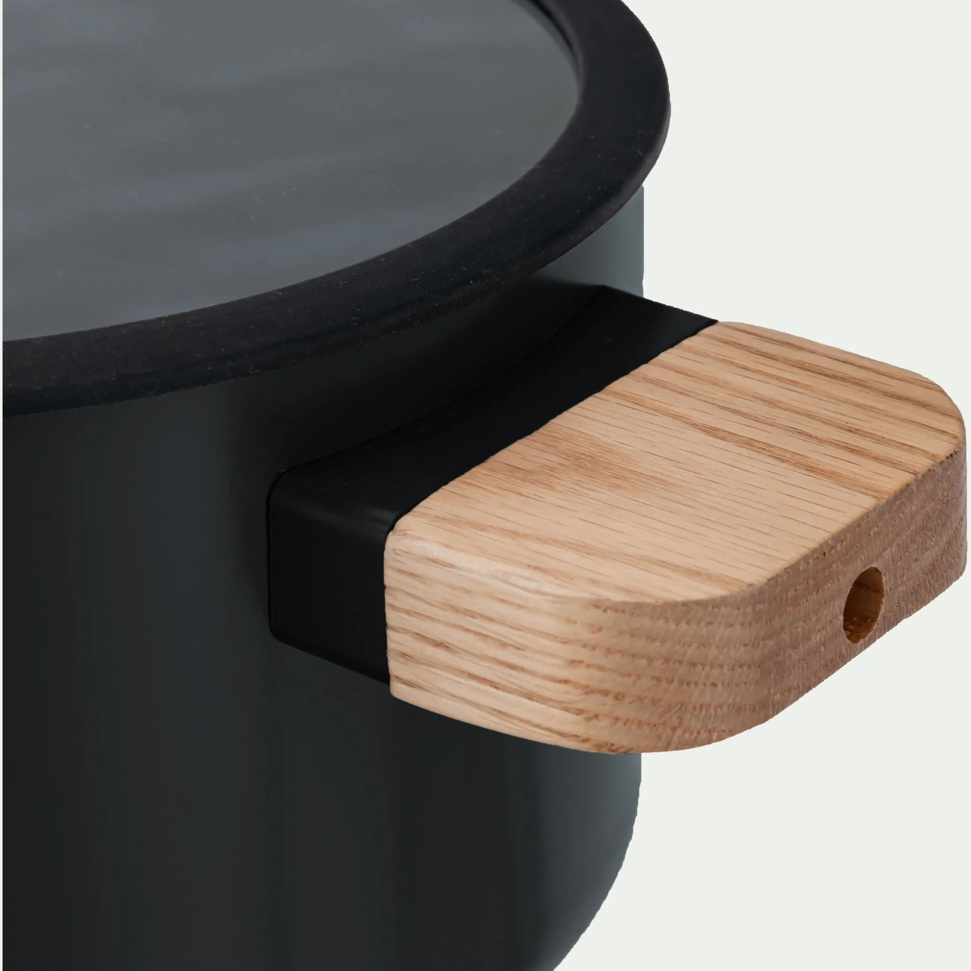 Faitout en aluminium D24cm - noir