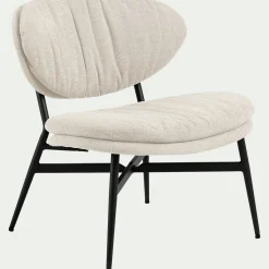 Fauteuil en tissu - beige alpilles