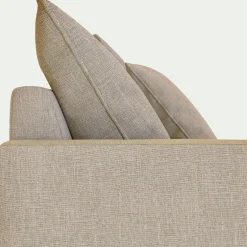 Fauteuil en tissu - beige alpilles