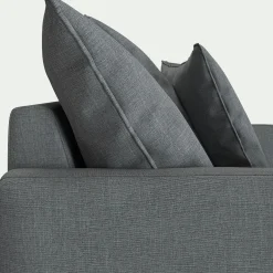 Fauteuil en tissu - gris ardoise