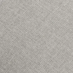 Fauteuil en tissu avec piétement en acier - gris borie