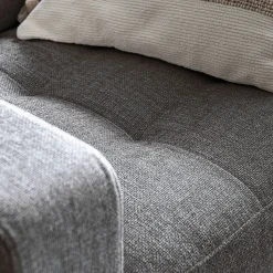 Fauteuil en tissu pop - gris