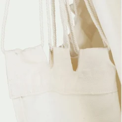 Fauteuil suspendu en polycoton - blanc écru