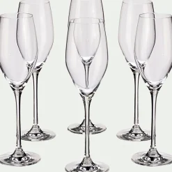 Flûte à champagne en cristallin 17cl - transparent