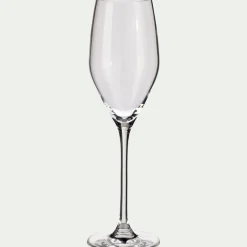 Flûte à champagne en cristallin 17cl - transparent