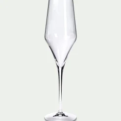 Flûte à champagne en cristallin 22cl - transparent