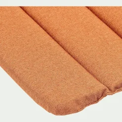 Galette de chaise indoor & outdoor en tissu déperlant - marron rustrel