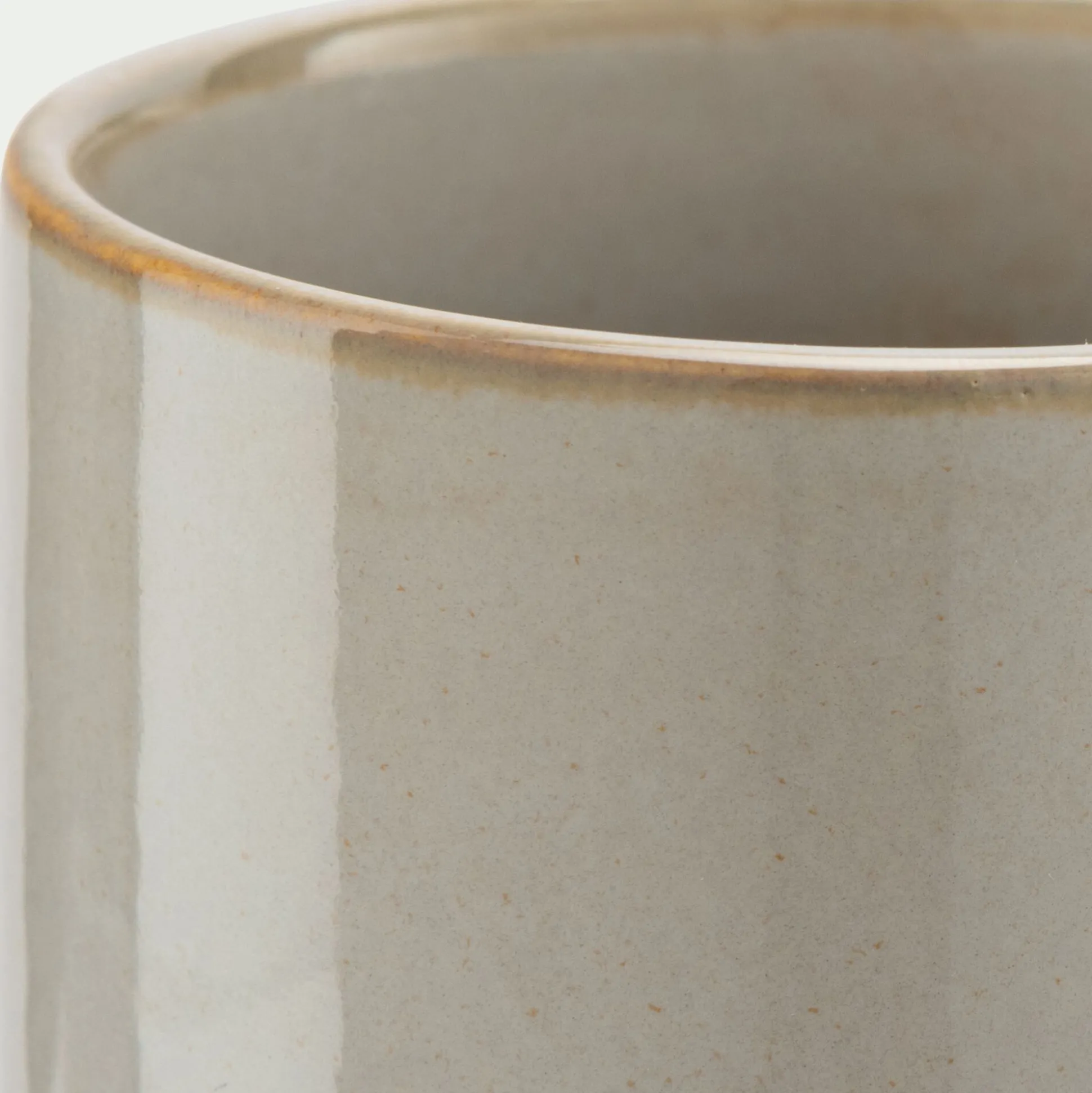 Gobelet en céramique - gris