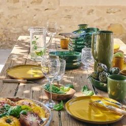 Gobelet en verre bullé 35cl - transparent