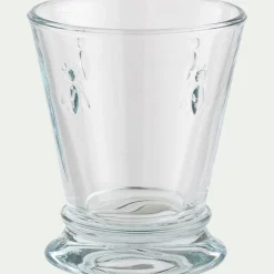 Gobelet en verre pressé 26cl - transparent