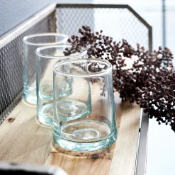 Gobelet en verre recyclé 25cl - transparent