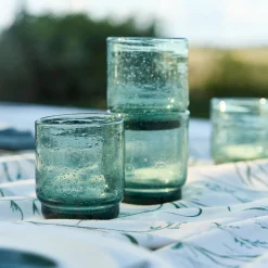 Gobelet en verre sodo-calcique bullé 39cl - gris