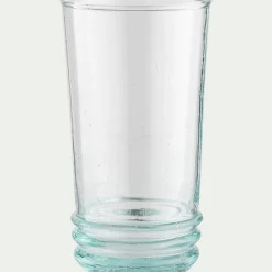 Gobelet haut en verre recyclé 30cl - transparent