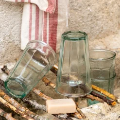 Gobelet haut en verre recyclé 50cl - transparent