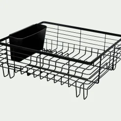 Égouttoir en métal noir