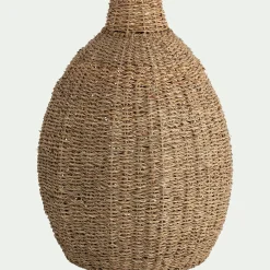 Grand vase en jonc de mer H51cm - naturel