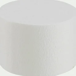 Gâteau factice rond H10xD15cm - blanc