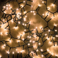 Guirlande lumineuse à gouttes L18m - blanc