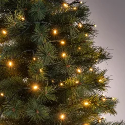 Guirlande lumineuse à gouttes L14m - doré