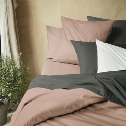 Housse de couette en coton 240x220cm - rose rosa