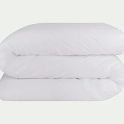 Housse de couette en coton 240x220cm - blanc
