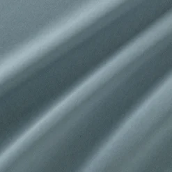 Housse de couette en satin lavé 240x220cm - bleu orage