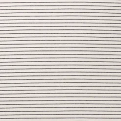 Housse de couette 240x220cm en coton lavé à motif rayures - blanc