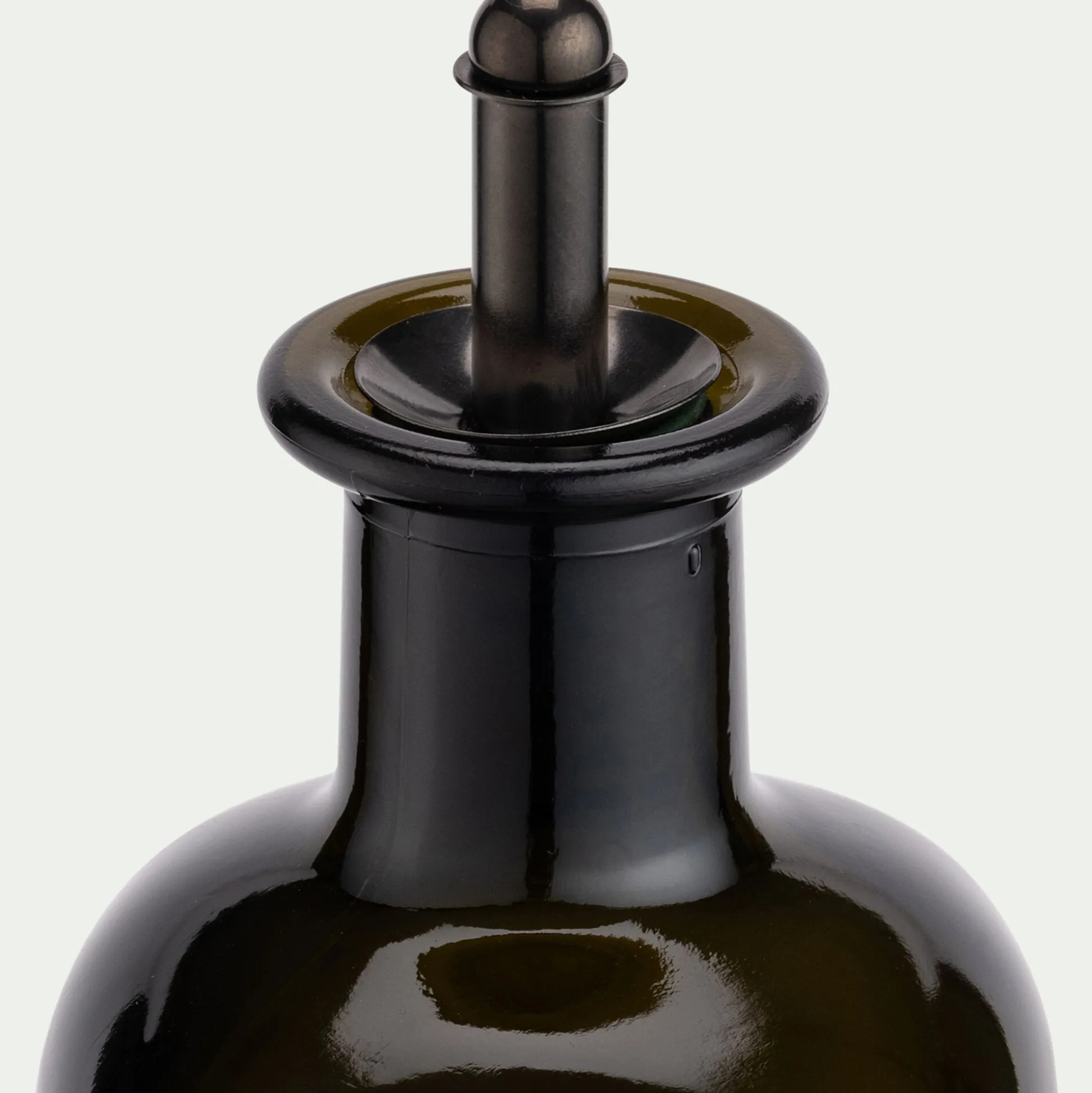 Huilier à bille en verre 50cl - noir