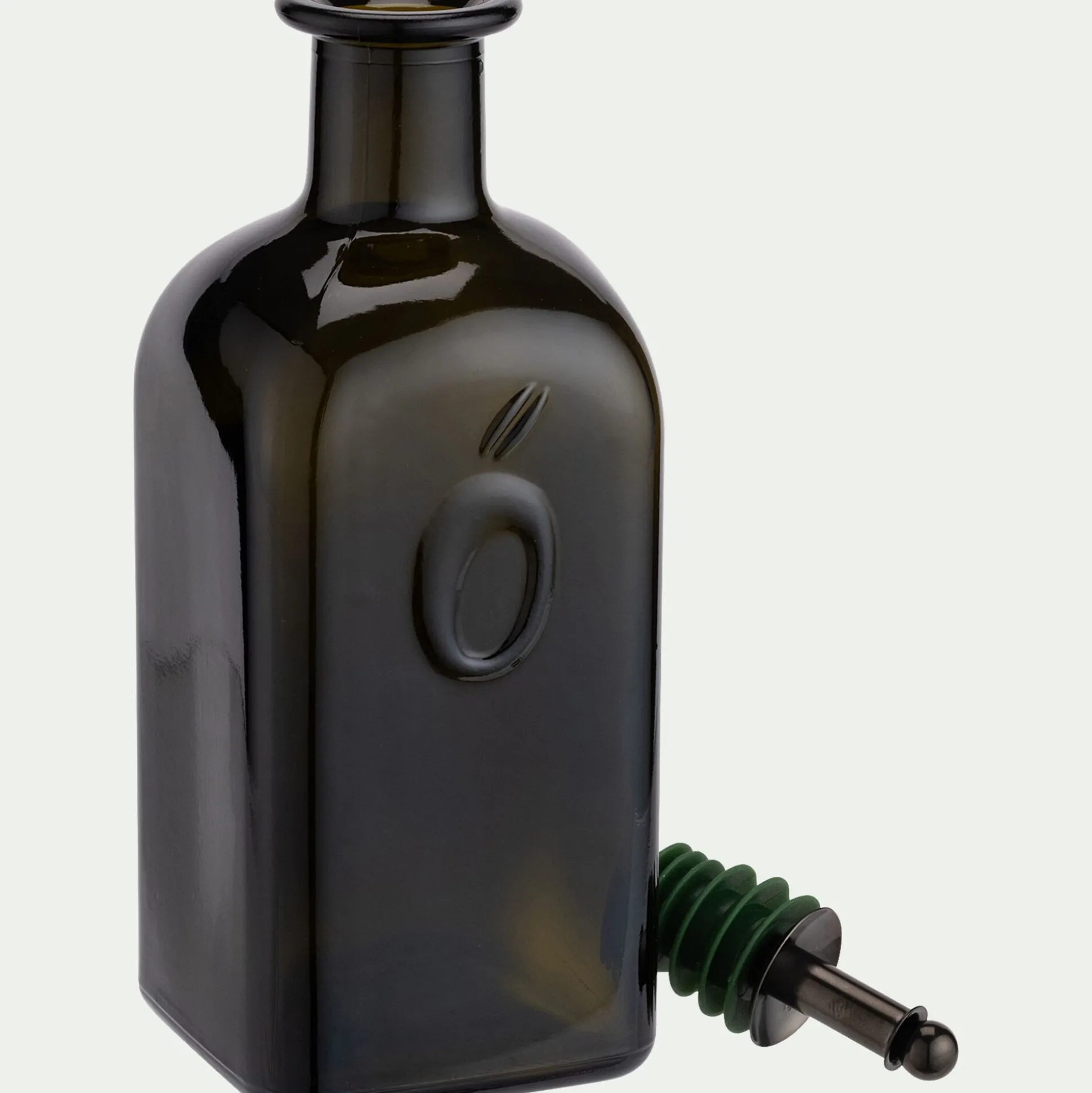 Huilier à bille en verre 50cl - noir