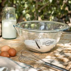 Jatte graduée en verre borosilicate - transparent 4,2L