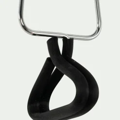 Lampe à pince électrifiée en acier - noir H34cm