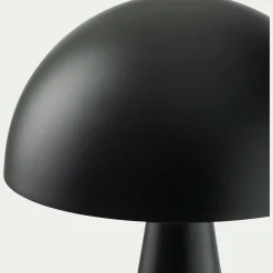 Lampe à poser électrifiée en acier H32cm - noir