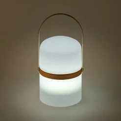 Lampe à poser pour l'extérieur H36xD18cm - blanc