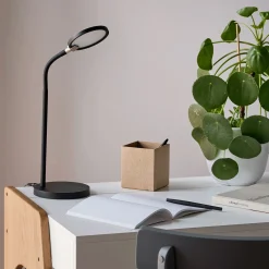Lampe de bureau avec variateur H31,50cm - noir