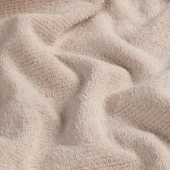 Lot de 2 gants de toilette en bouclettes de coton bio - beige alpilles 16x21cm