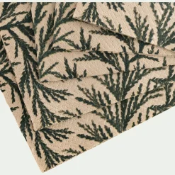 Lot de 20 serviettes en papier motif cyprès 33x33cm - beige alpilles