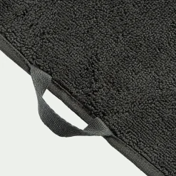 Lot de 2 serviettes invité en coton - vert cèdre 30x50cm