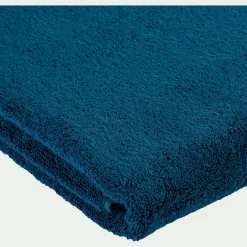 Lot de 2 serviettes invité en coton - bleu figuerolles 30x50cm