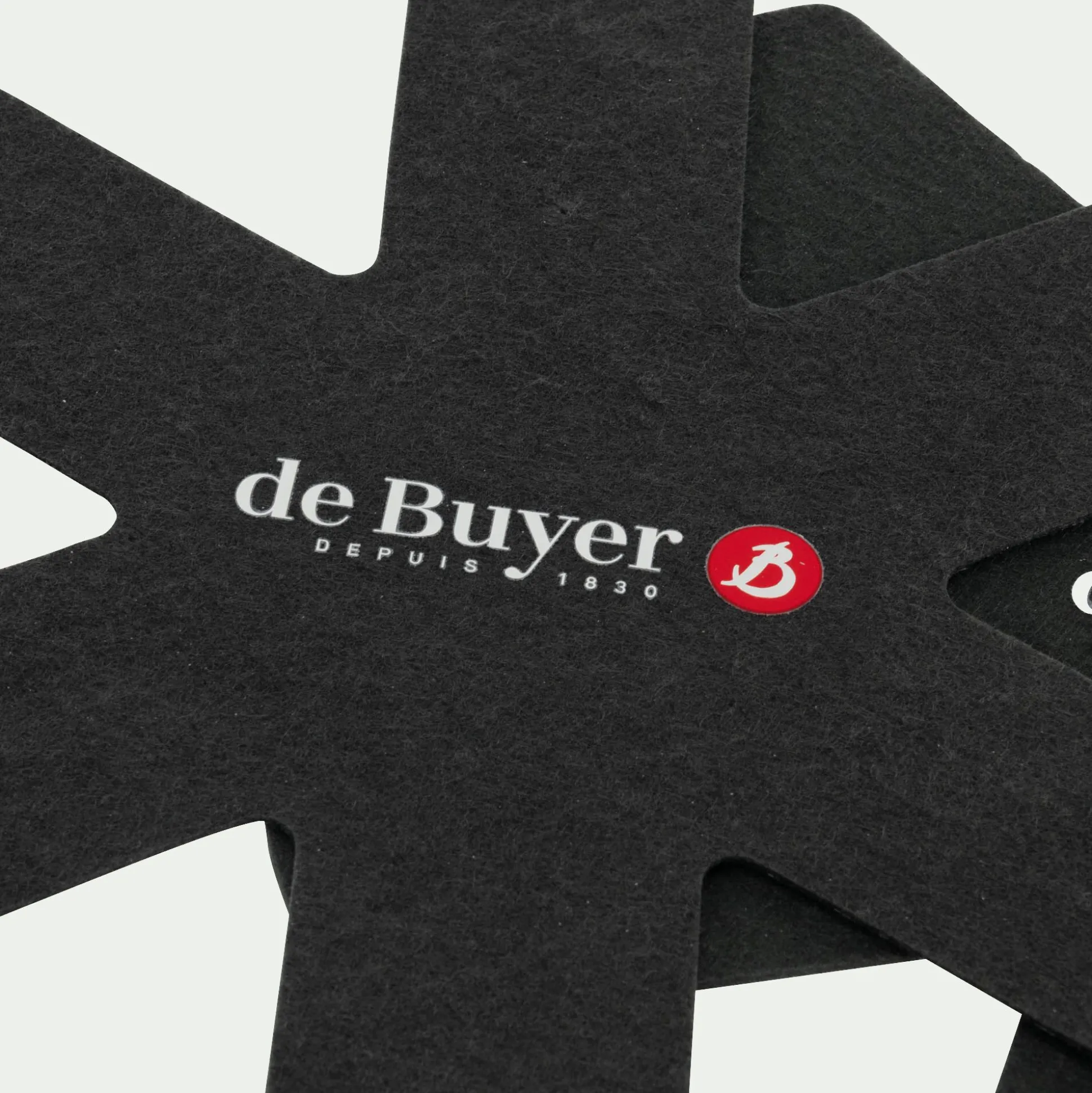 Lot de 2 séparateurs de poêle D27cm et D34cm - gris