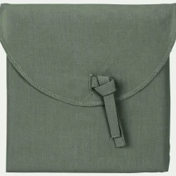 Lot de 2 taies d'oreiller en coton - vert cèdre 50x70cm