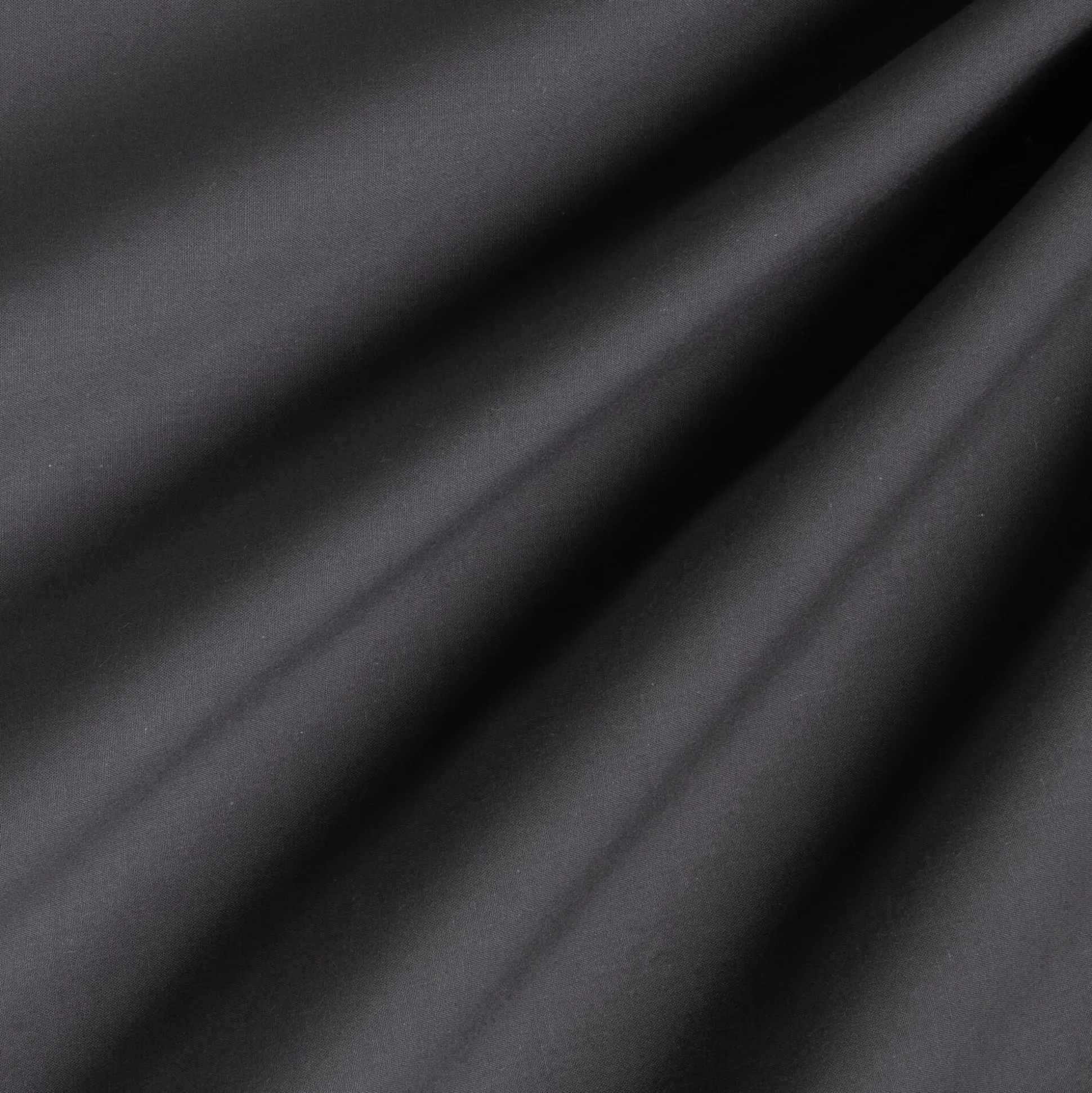 Lot de 2 taies d'oreiller en coton - gris ardoise 65x65cm