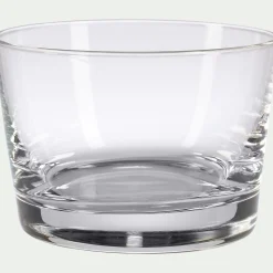 Lot de 6 verrines en cristallin D7cm - transparent