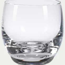 Lot de 6 verrines rondes en cristallin D6cm - transparent