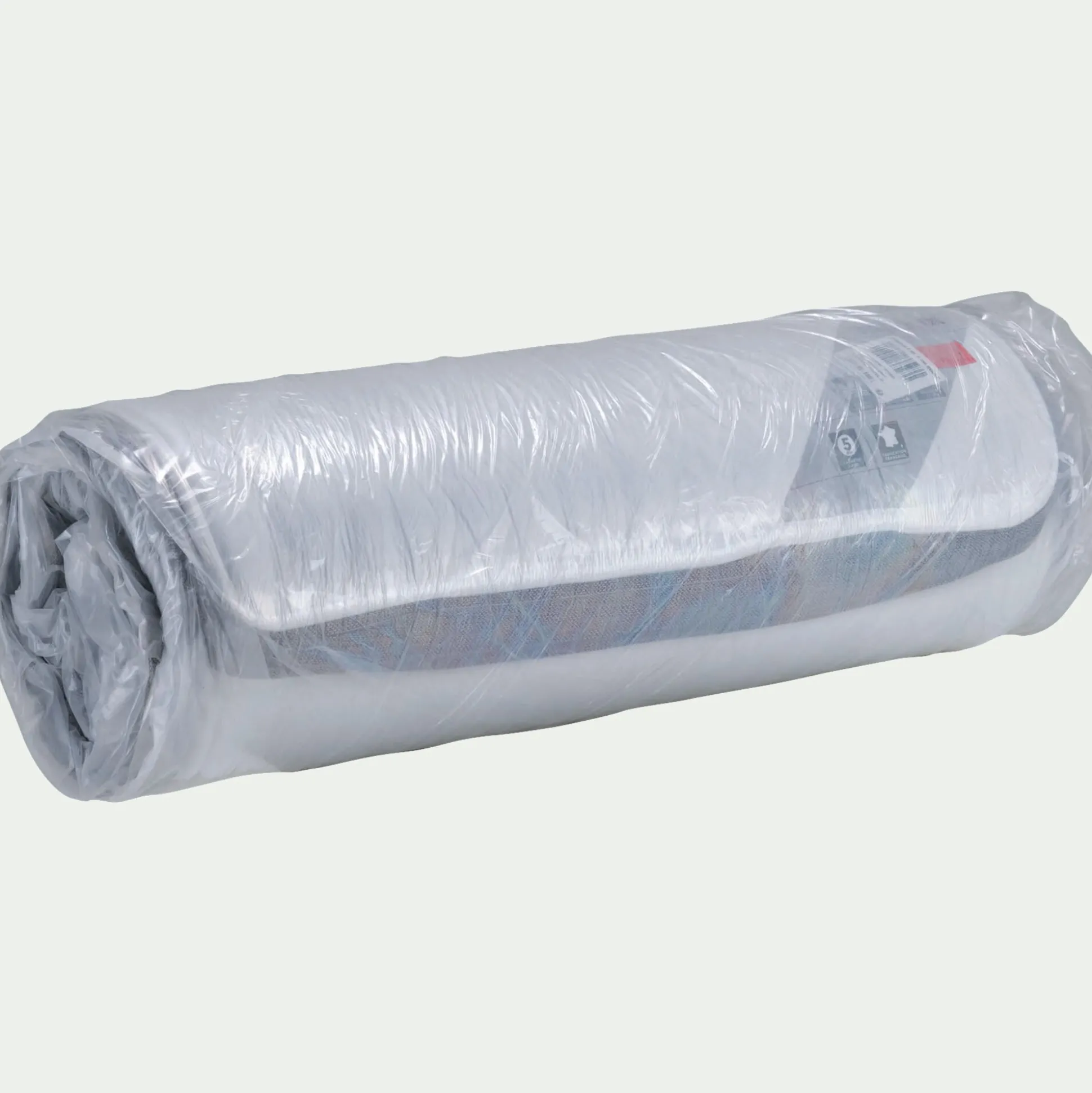 Matelas alinea en mousse accueil équilibré 15cm 90x200cm - blanc